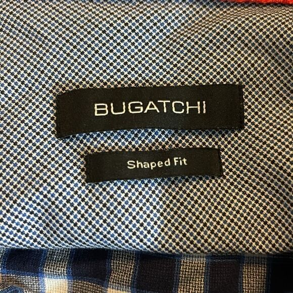 BUGATCHI button down shirt large shaped fit - Picture 3 of 5